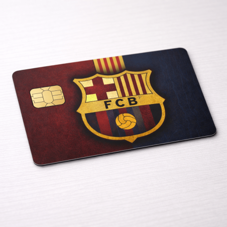 Pinpas sticker met matte afwerking op bankpas