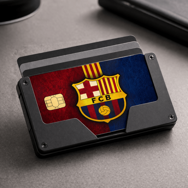 Pinpas sticker zichtbaar in moderne pasjeshouder voor snelle herkenning