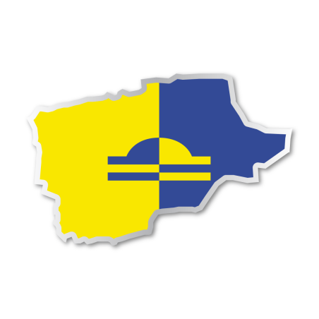 Gemeente sticker Ede kopen | Gemeentevorm sticker