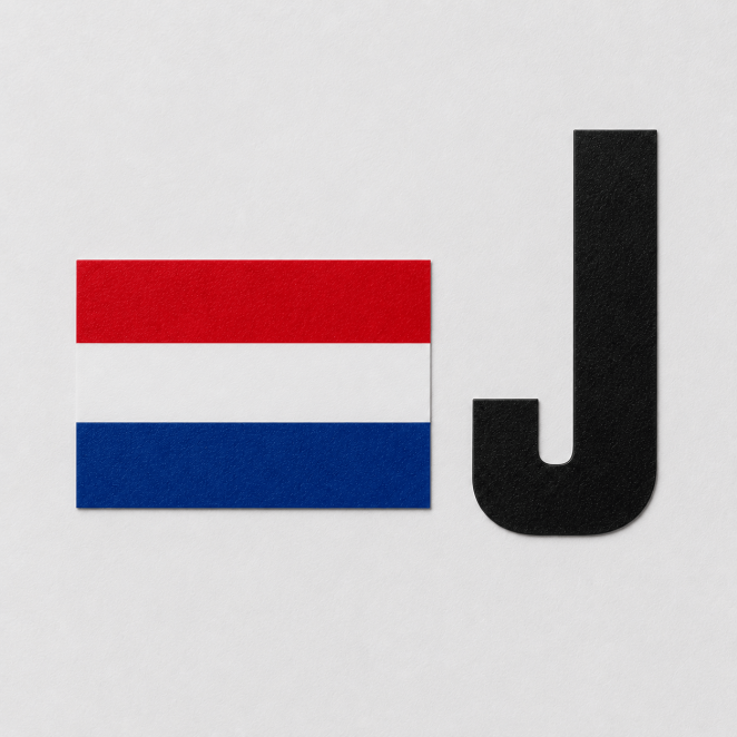 Detail van de vlag en snijrand van een gesneden rally naamsticker