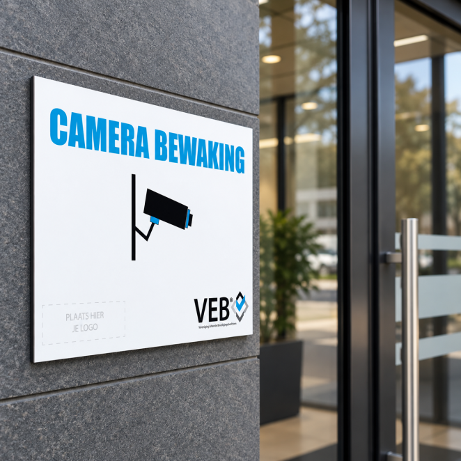 VEB Camerabewakingsbordje