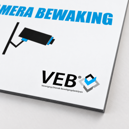 VEB Camerabewakingsbordje