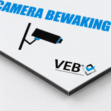 VEB Camerabewakingsbordje