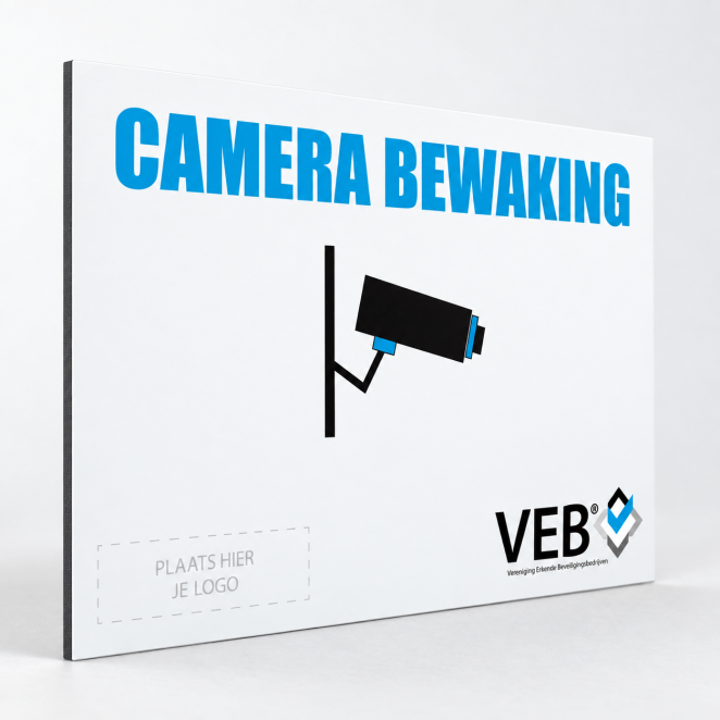 VEB Camerabewakingsbordje