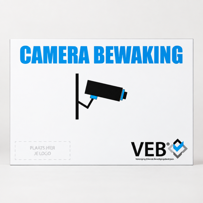 VEB Camerabewakingsbordje