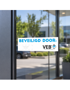VEB Camerabewakingsticker
