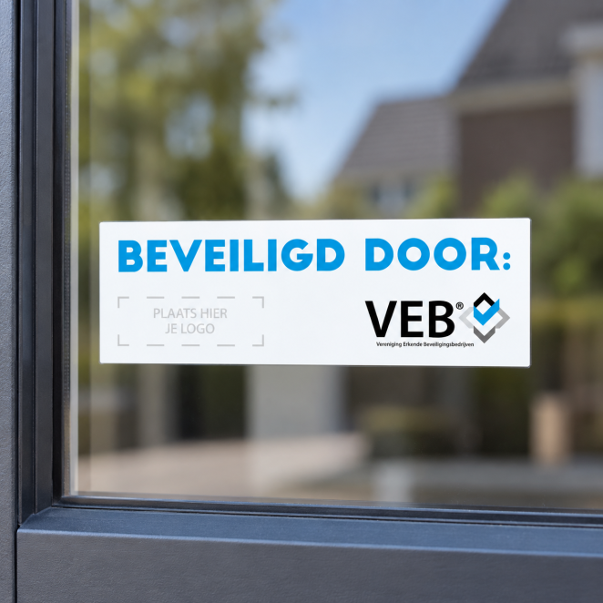 VEB Camerabewakingsticker