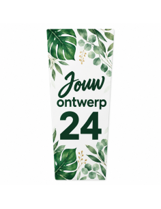 Eigen ontwerp kliko sticker op afvalcontainer bij woning 2