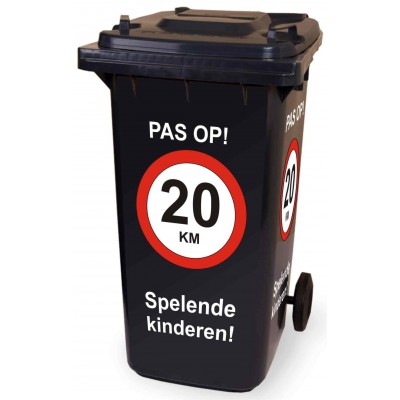 Kliko Sticker Pas Op! - 1 Kliko Sticker Pas Op! - 1
