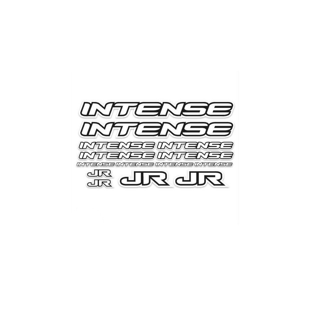 BMX Intense Sticker Set Wit - 1