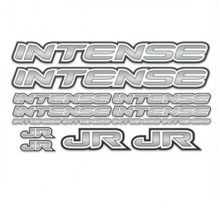 BMX Intense Sticker Set Grijs - 1