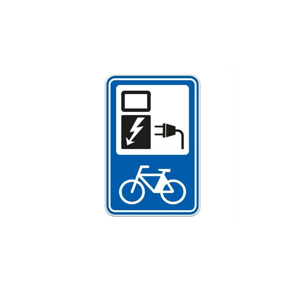 Aufkleber für Roller-Fahrrad-Ladestation – 1