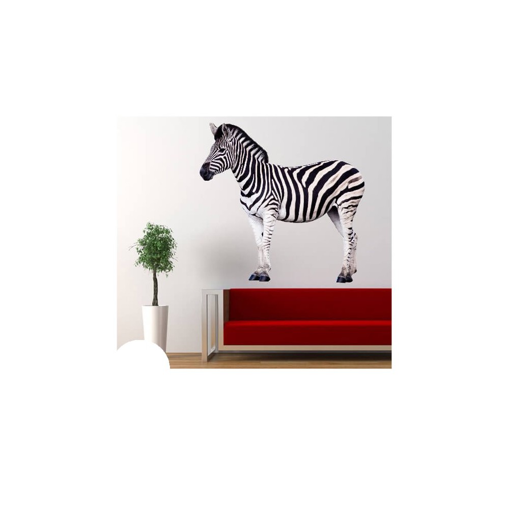 Zebra muursticker - 2