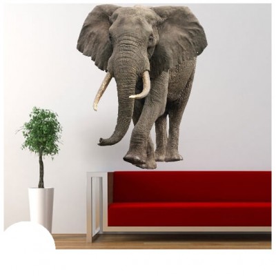 Olifant muursticker - 2 Olifant muursticker - 2