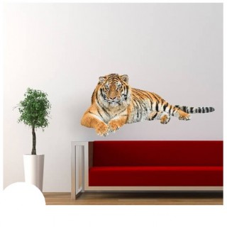 Grote tijger muursticker - 2