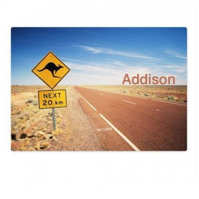 Eigen naam Australië koffer stickers - 3