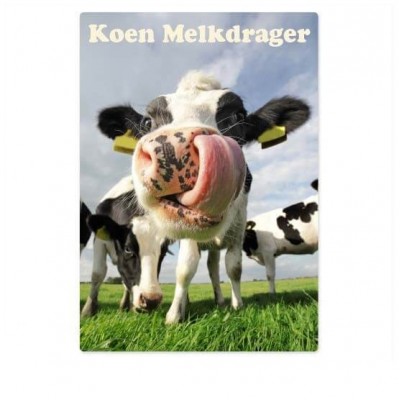 Eigen naam koe 2 koffer stickers - 3 Eigen naam koe 2 koffer stickers - 3