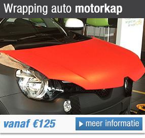 Wrapping auto motorkap